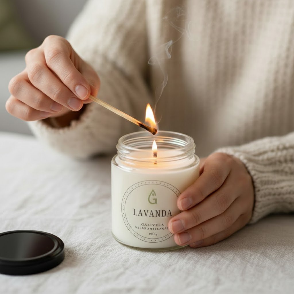 Vela Aromática Lavanda - Imagen 2