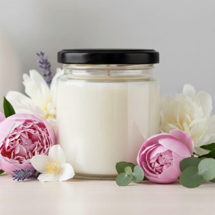 Velas aromáticas florales
